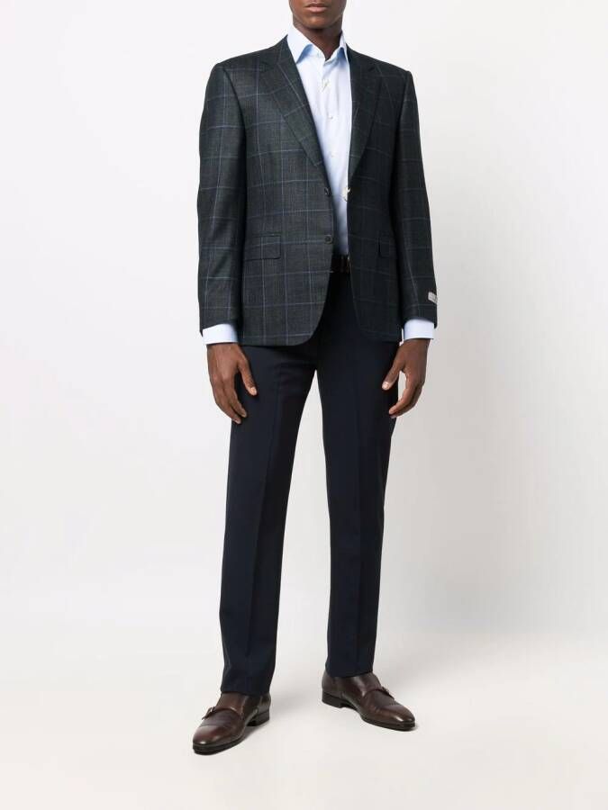 Canali Effen overhemd Blauw
