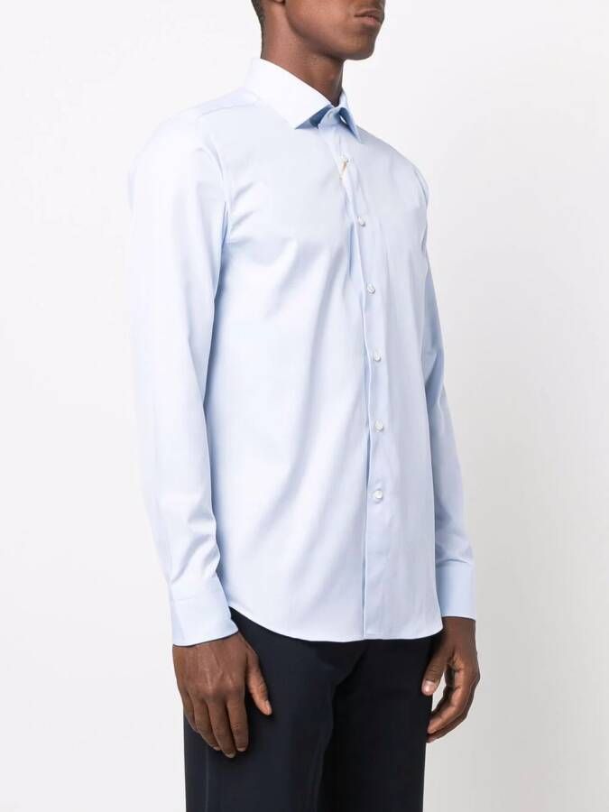 Canali Effen overhemd Blauw