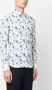 Canali Overhemd met bloemenprint Wit - Thumbnail 3
