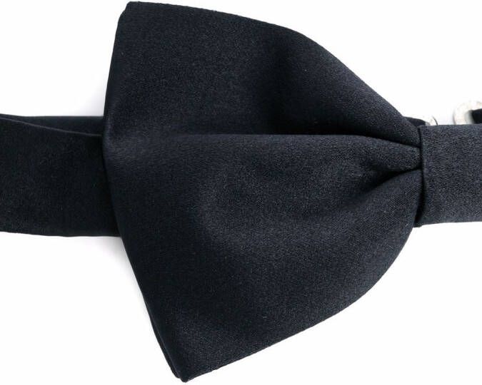 Canali Geweven vlinderstrik Blauw