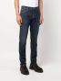 Canali Jeans met logopatch Blauw - Thumbnail 3