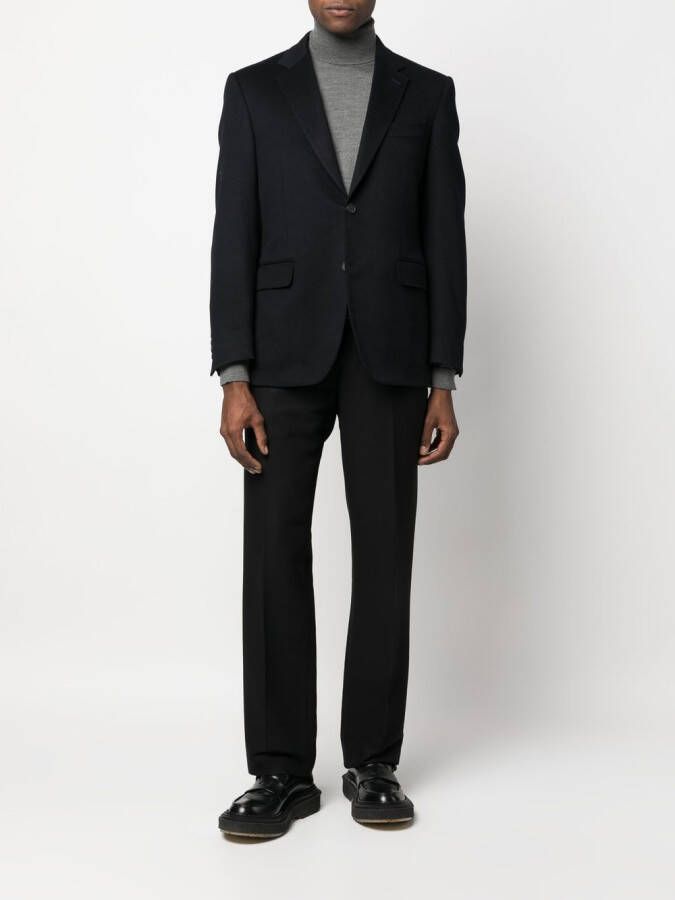 Canali Kasjmier blazer Blauw