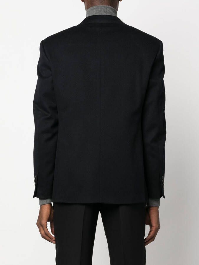 Canali Kasjmier blazer Blauw