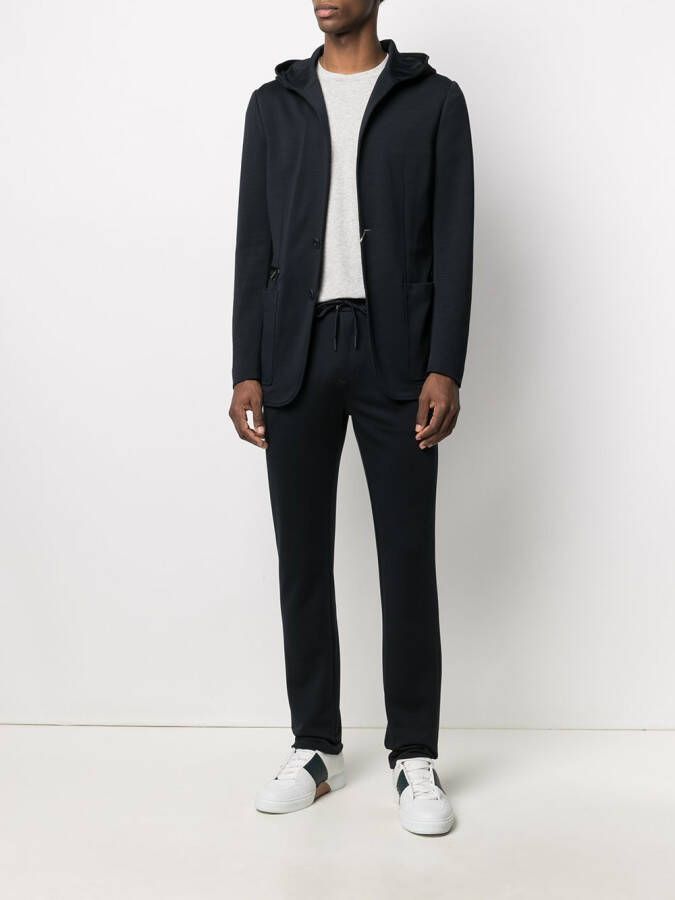 Canali Katoenen T-shirt Grijs