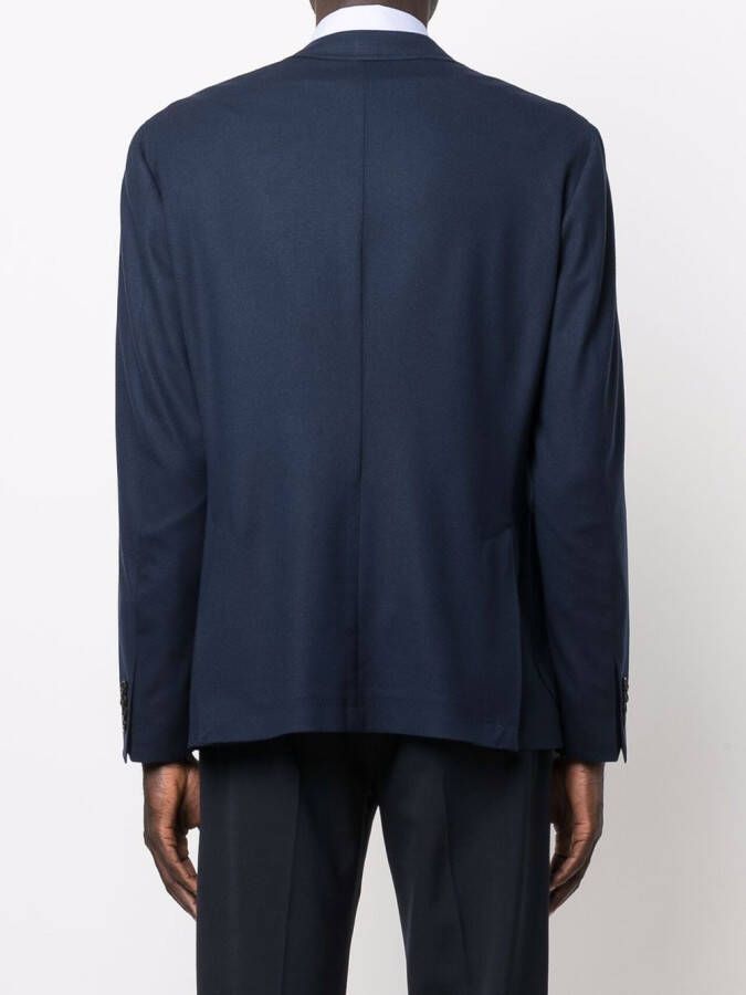 Canali Klassiek colbert Blauw