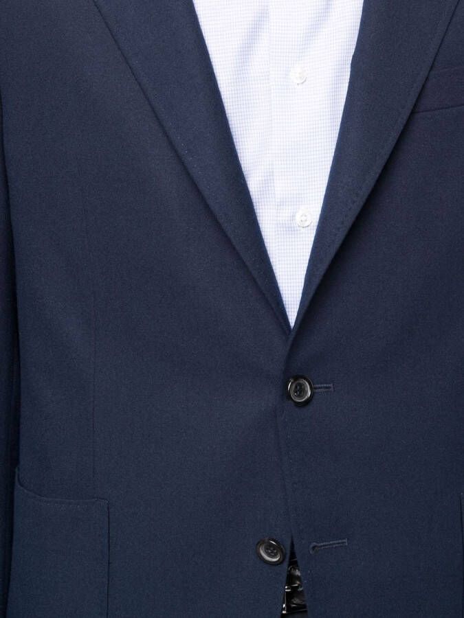 Canali Klassiek colbert Blauw