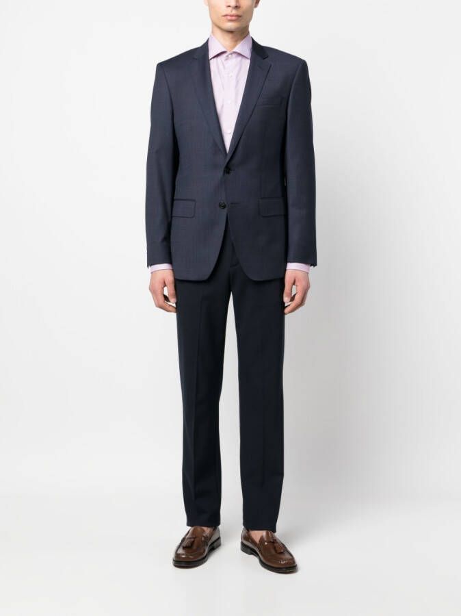 Canali Overhemd met knopen Roze