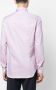 Canali Overhemd met knopen Roze - Thumbnail 4