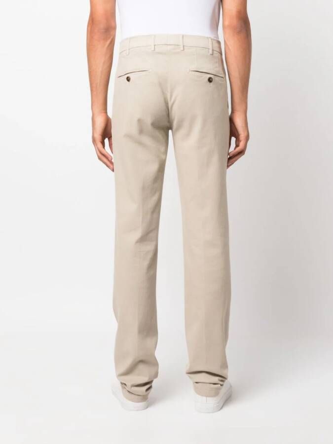 Canali Mid waist chino Beige