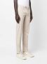 Canali Mid waist pantalon Beige - Thumbnail 3