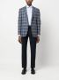 Canali Blazer met enkele rij knopen Blauw - Thumbnail 2