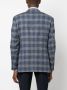 Canali Blazer met enkele rij knopen Blauw - Thumbnail 4