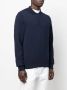 Canali Polotrui met lange mouwen Blauw - Thumbnail 3