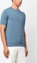 Canali T-shirt met ronde hals Blauw - Thumbnail 3