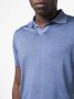 Canali Poloshirt Blauw - Thumbnail 5