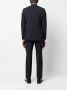 Canali Pak met enkele rij knopen Blauw - Thumbnail 4