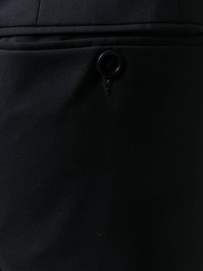 Canali Slim-fit pantalon Blauw