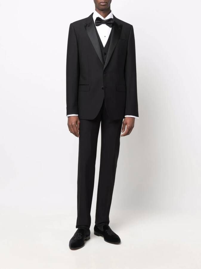 Canali Smoking overhemd Wit