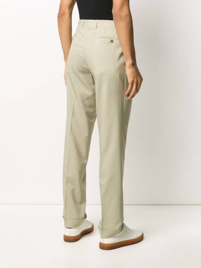Canali Straight pantalon Beige