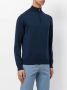 Canali sweater met rits Blauw - Thumbnail 3