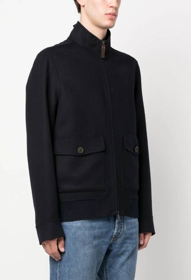 Canali Kasjmier jack Blauw