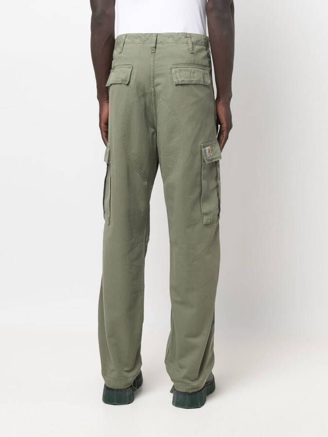 Carhartt WIP Straight cargo broek Groen