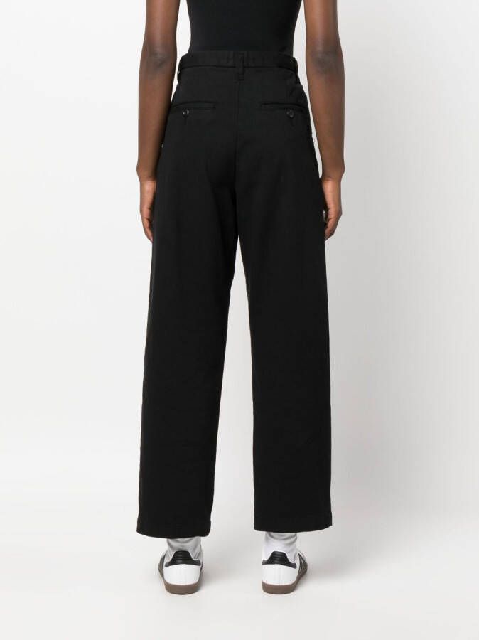 Carhartt WIP Jeans met wijde pijpen Zwart
