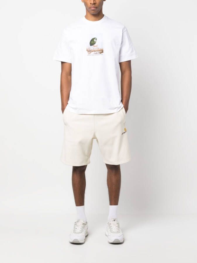 Carhartt WIP Shorts met trekkoord Beige