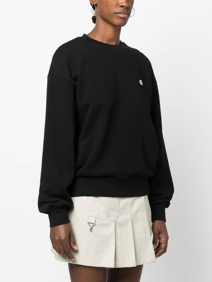 Carhartt WIP Sweater met geborduurd logo Zwart