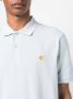 Carhartt WIP Poloshirt met geborduurd logo Blauw - Thumbnail 5