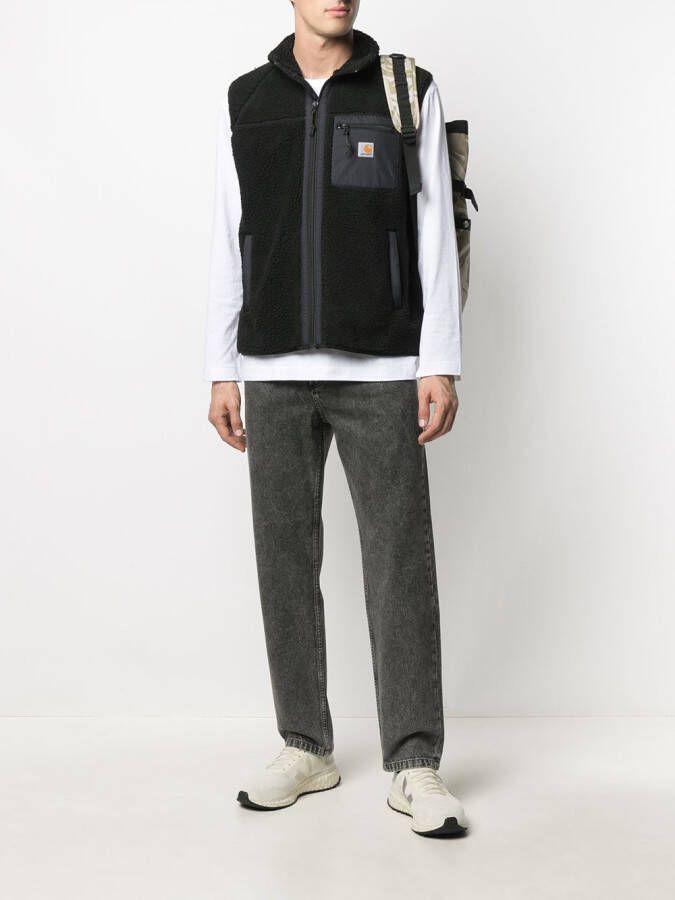 Carhartt WIP Fleece bodywarmer Zwart