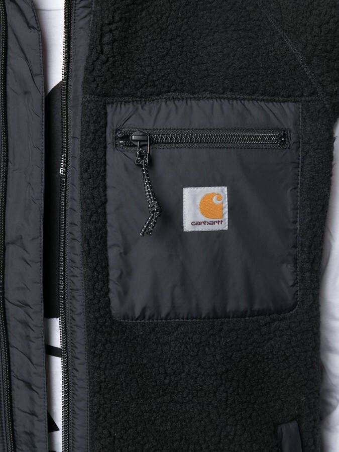 Carhartt WIP Fleece bodywarmer Zwart
