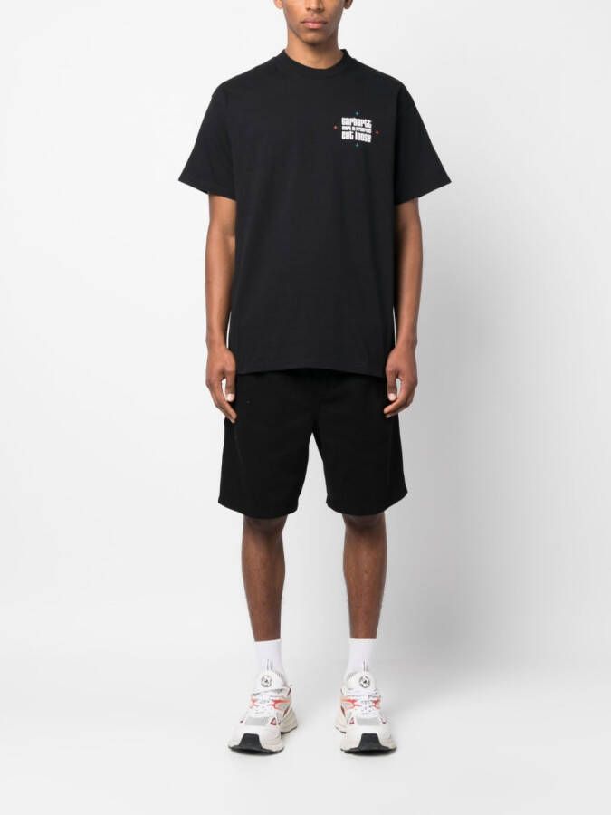 Carhartt WIP Flint shorts Zwart