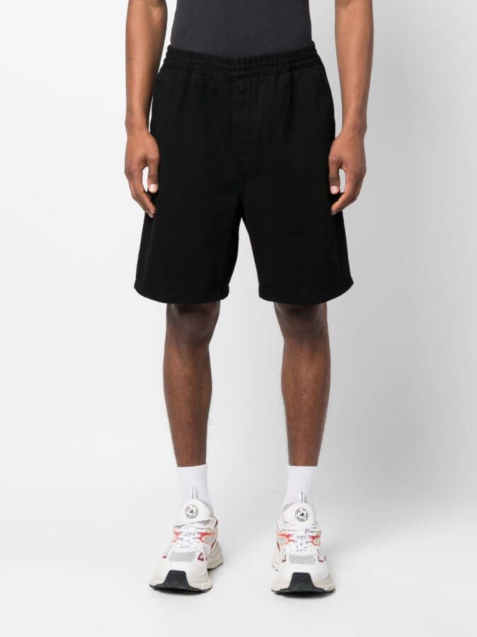 Carhartt WIP Flint shorts Zwart