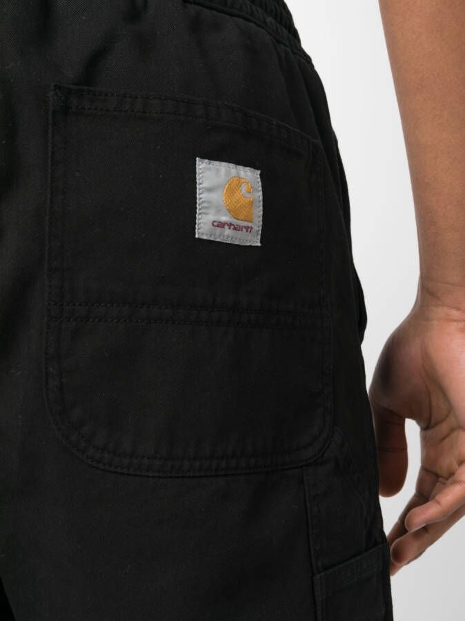 Carhartt WIP Flint shorts Zwart