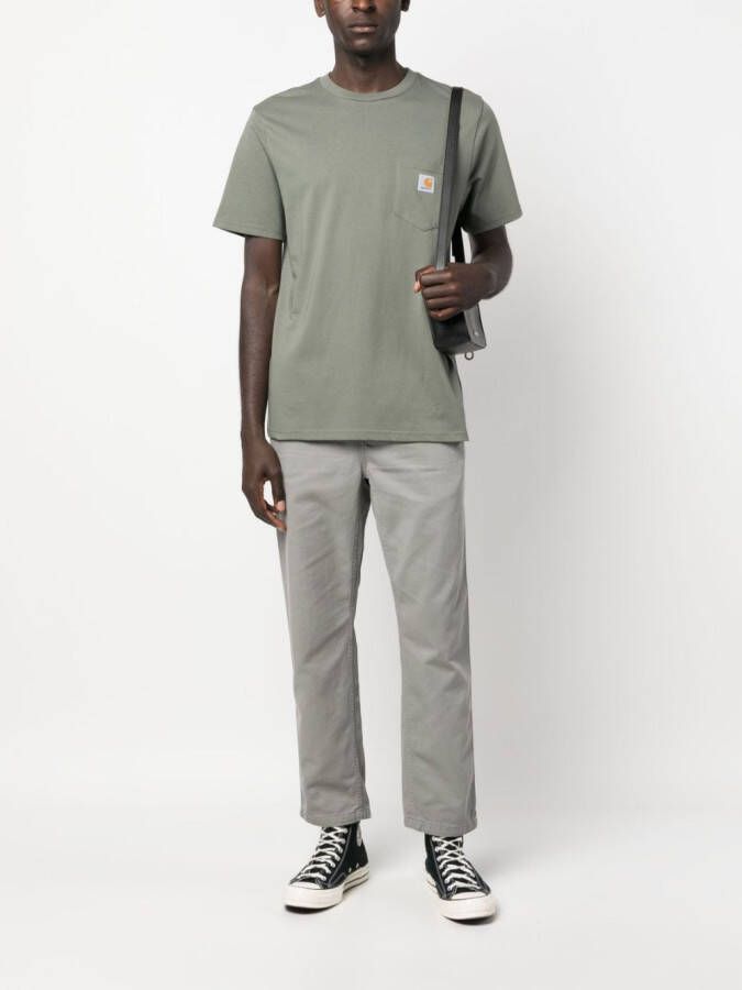 Carhartt WIP Straight broek Grijs