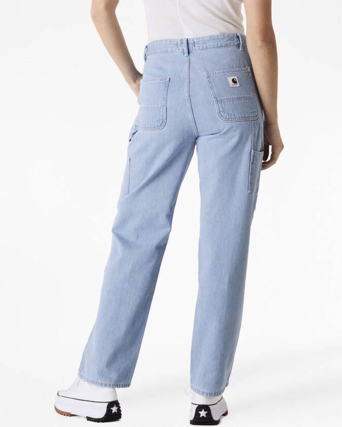 Carhartt WIP High waist jeans Blauw