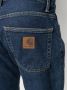 Carhartt WIP High waist jeans Blauw - Thumbnail 5