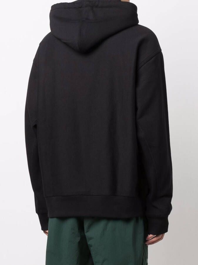 Carhartt WIP Hoodie met geborduurd logo Zwart