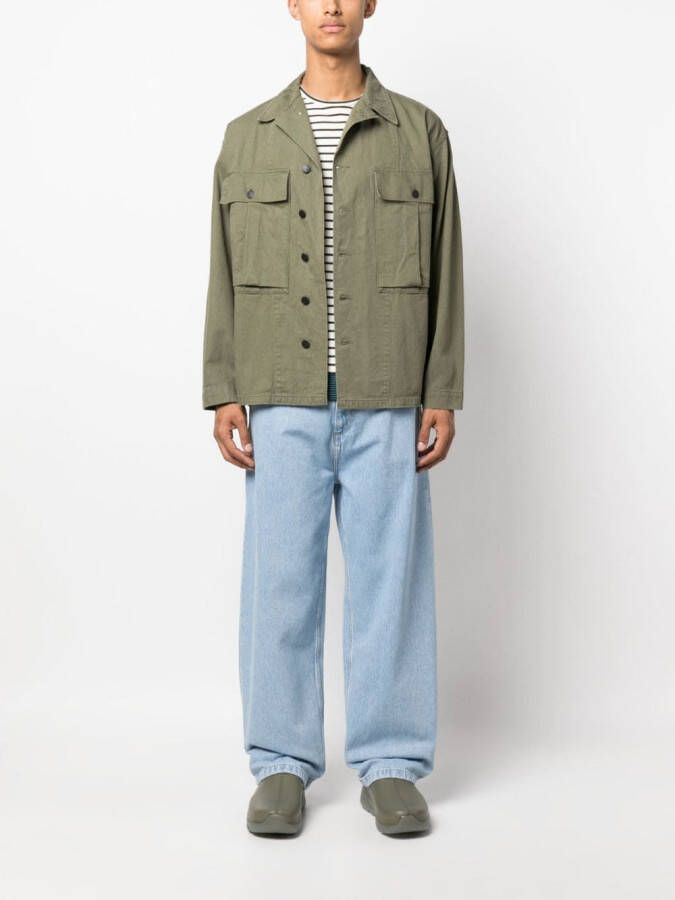 Carhartt WIP Brandon jeans met wijde pijpen Blauw