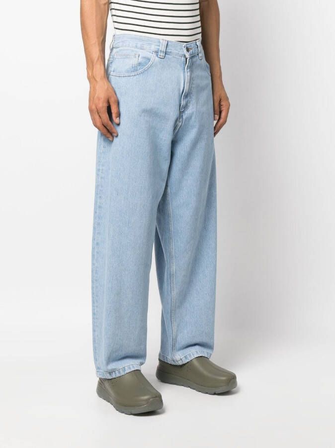Carhartt WIP Brandon jeans met wijde pijpen Blauw