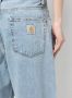 Carhartt WIP Jeans met wijde pijpen Blauw - Thumbnail 5