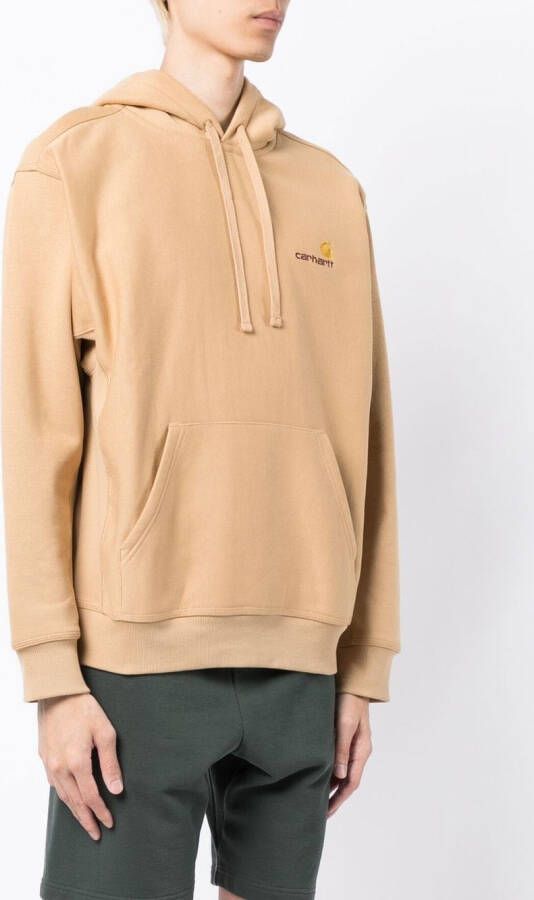 Carhartt WIP Katoenen hoodie Bruin