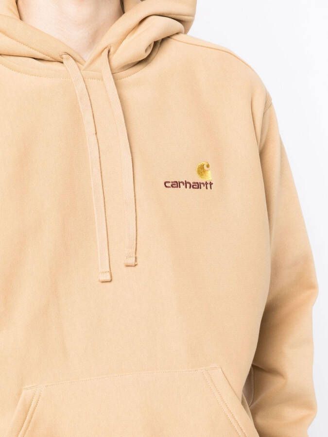 Carhartt WIP Katoenen hoodie Bruin