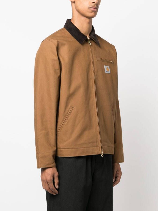 Carhartt WIP Katoenen jack Bruin