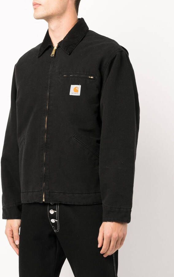 Carhartt WIP Katoenen jack Zwart