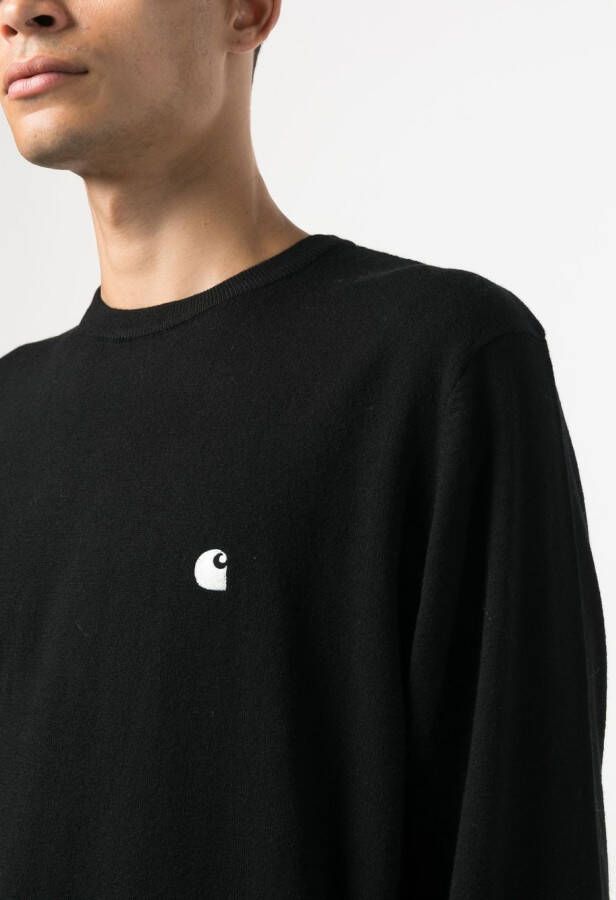 Carhartt WIP Trui met geborduurd logo Blauw