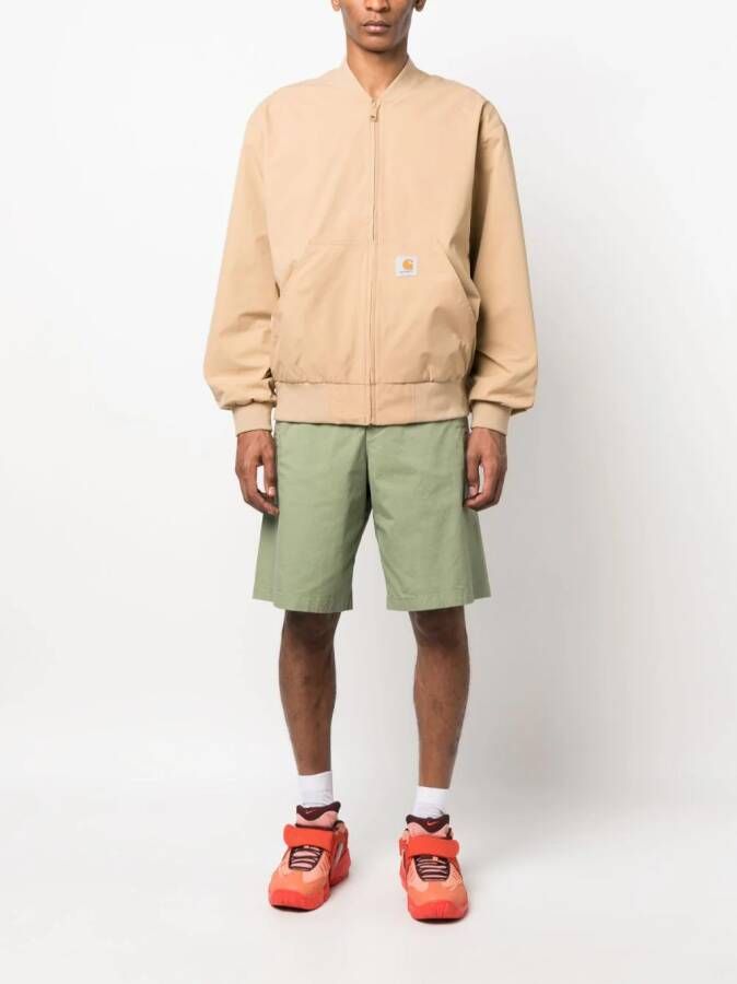 Carhartt WIP Bomberjack met logopatch Bruin