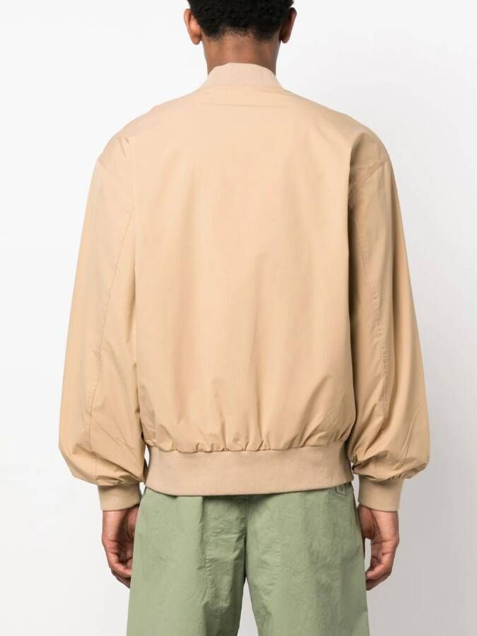 Carhartt WIP Bomberjack met logopatch Bruin
