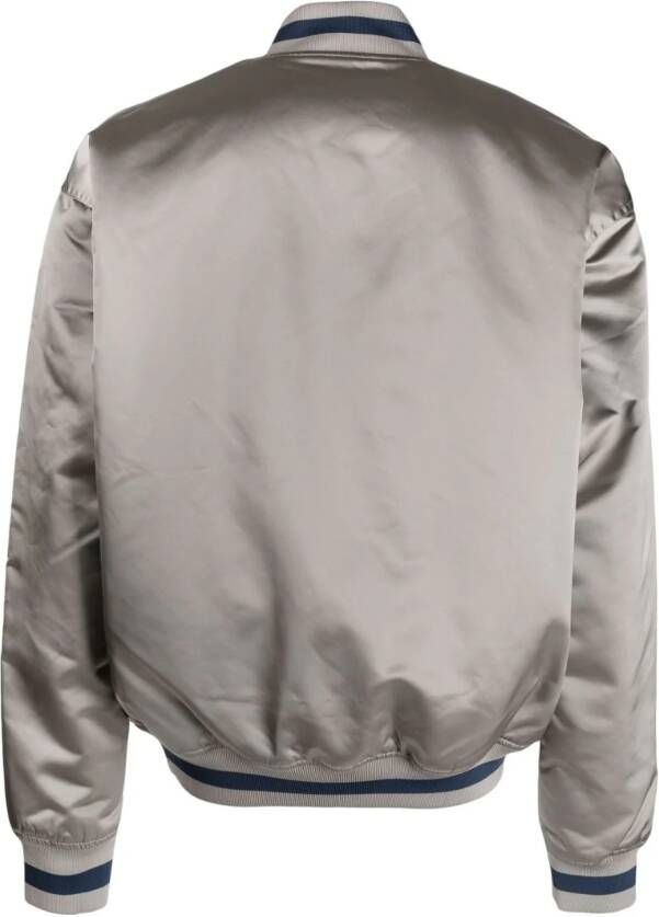 Carhartt WIP Bomberjack met logopatch Grijs